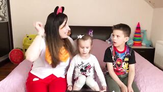 Kids make Color T SHIRT Funny video for Children Joy Joy Lika