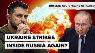 Russia Reports Drone Attack On Oil Facility, Ukraine Targets Border Region of Bryansk Again