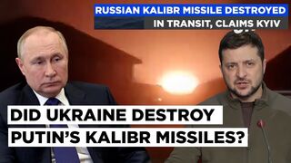 Ukraine Claims Kalibrs Destroyed, Russia Alleges Drones Targeted Civil Facilities