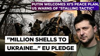 Ukraine Warned On Counterattack Window, Putin Welcomes Xi Peace Plan