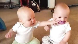 Babies Fighting