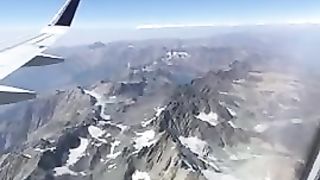 Aerial view of kounsarnag aharbal kulgam