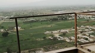 Beautiful top view of Hattar village