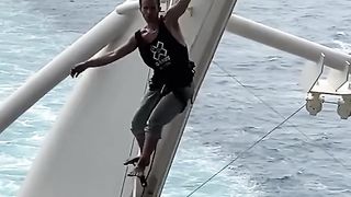 This takes some serious guts!
