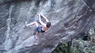 No rock is too steep for Medji