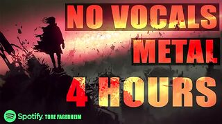 4 Hours of Melodic Metal - No Vocals