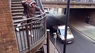 Risking it all for the send!