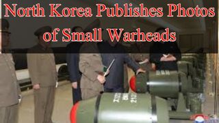 North Korea publishes photo of small warheads