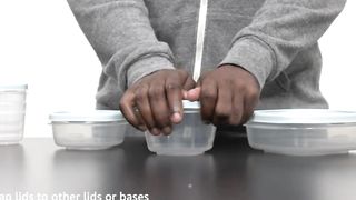 Food Container Lid Organizer Product