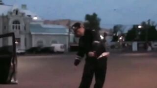 Russian Policeman Breakdancing: Surprising Moves on the Dance Floor