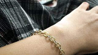 gold bracelet