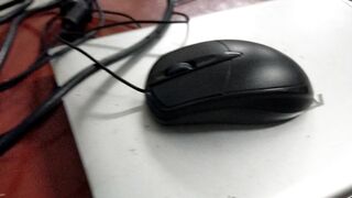 My laptop and mouse