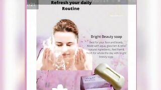 Beauty soap for whitening