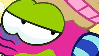 Om Nom Competes in a Makeup Competition with His Playful and Charming Personality!