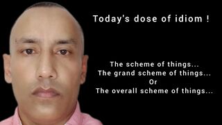 The grand scheme of things ...
