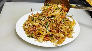 Chilli Garlic Egg Noodles ♥️♥️♥️