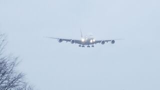 The largest airplane in the world A380
