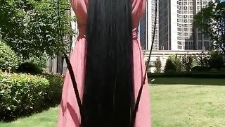Stylish long hair style / beautiful hair style/ #hairstyle /