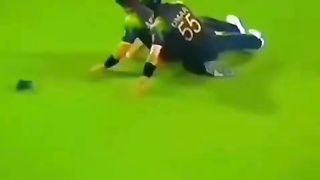Afridi and umer Gul incredible fielding skills