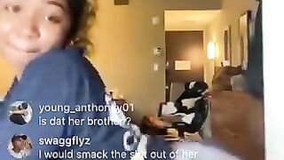 on him