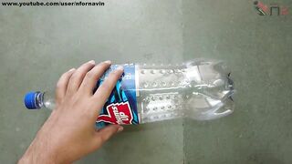 How to Make a Vacuum Cleaner using bottle