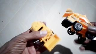 excavator and bulldozer toys for children