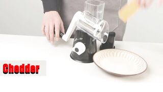 Rotary Cheese Grater Cheese Shredder 2