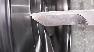 This guy carves his own wheels