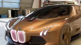 This is one of the most futuristic cars I've ever seen! The BMW Vision Next 100