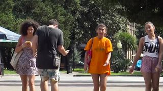 Crazy boy in Public PRANK