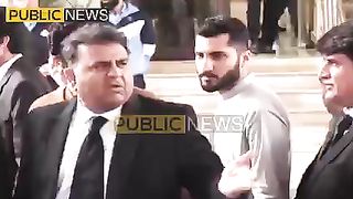 فواد چوہدری نے رانا تنویر کو گالی نکال دی #publicnews #breakingnews