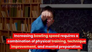 Increasing Bowling Speed