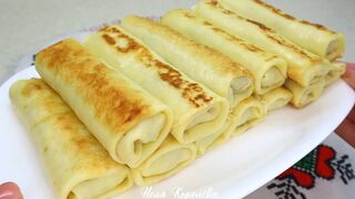 Блинчики с мясом