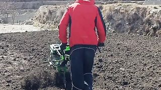 New Plough machine