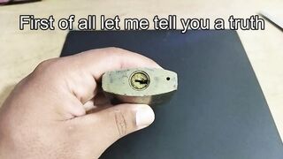 1 Ways To Open a Lock ????.