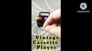 Unbelievable! watch how this LEGO cassette player works | #shorts
