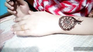 Simple mehandi design,Mehandi k design, Beautiful and simple backhand mehandi design