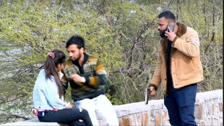 Gun prank with people funny video