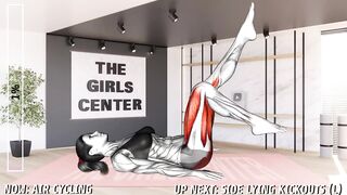 Do This Before Sleep To Wake Up Lighter! (Bed Workout)