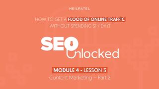 Discover Your Competitive Strategy - Content Marketing Part 2 - Lesson 3 - SEO Unlocked