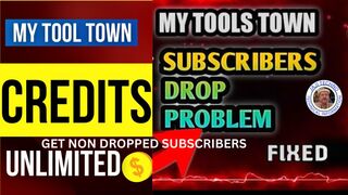 my tool town unlimited credits hack!  MY TOOLS TOWN SUBSCRIBERS DROPPED FIXED