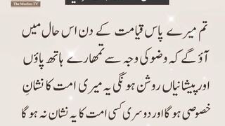 Nabi Pak ki ummat ka nishan-e-khasoosi||The mark of the nation of Holy Prophet is special #Islamic status @Kashafbutt