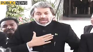 علی محمد خان نے ایک بار پھر رانا تنویر کا تذکرہ کر دیا #publicnewsb #breakingnews