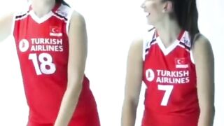 Turkish vally ball lady