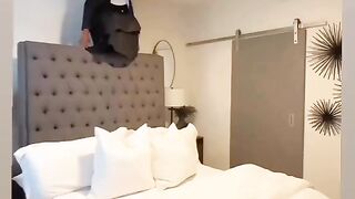 don't scare him like that but funny