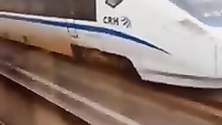 High speed bullet train