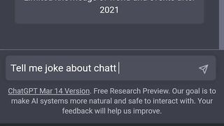 Fun with chattGPT ????