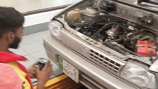 Oil change shop