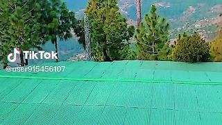 View of Murree city in Pakistan