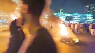 People attack on Israel Market